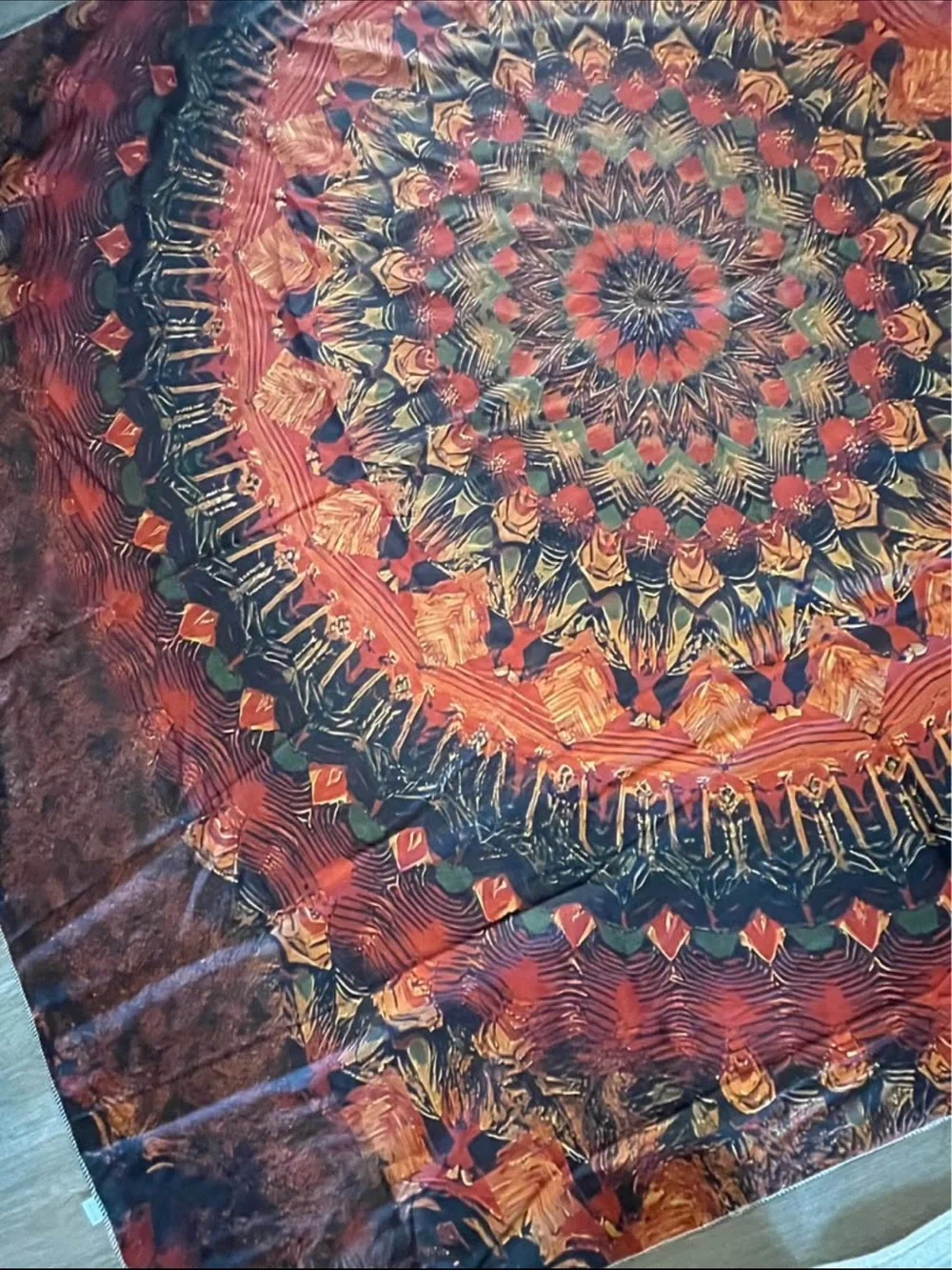 Mandala Hippie Boho Kaleidoscope Tapestry